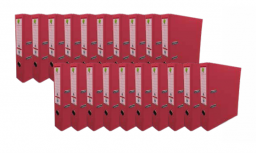 Techmakro Carpeta con Arillo KITCARP20VN, para 650 Hojas de Tamaño Carta, 20 Piezas