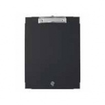 Techmakro Tabla de Cartón/PVC con Agarrapapeles, Tamaño A4, Negro