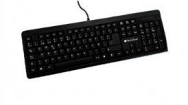 Teclado Techzone TZ16TEC01-ALA, Alámbrico, USB, Negro (Español)