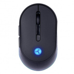 Mouse Ergonómico TechZone TZACM0124, Inalámbrico, Laser, 1.500DPI, Bluetooth, Negro