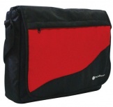 TechZone Maletín Amsterdam para Laptop 15.6'' Negro/Rojo