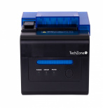 TechZone TZBE302W Impresora de Tickets, Térmico, 576DPI, USB, WiFi, RJ-11, Negro/Azul