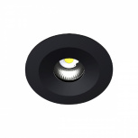 Tecnolite Lámpara LED para Techo Empotrable Steam, Interiores, Luz de Día, 9W, 720 Lúmenes, Negro