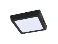 Tecnolite Lámpara LED Plafón para Sobreponer, Interiores, Luz de Día, 12W, 800 Lúmenes, Negro