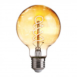 Tecnolite Foco Regulable Vintage LED Inteligente Globo G25, WiFi, Luz Blanca, Base E27, 5.5W, 350 Lúmenes