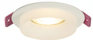 Tecnolite Lámpara Empotrable 60YDR1073MVB, Interior, Base GU10, para Casa, No Incluye Foco