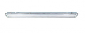 Tecnolite Lámpara para Techo Oulu, Interiores, Luz Neutra, 64W, Base 2x G13, 4000 Lúmenes, Gris