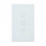 Tecnolite Interruptor de Luz Inteligente Creator SN IIl, 3 Botones, Wi-Fi, Blanco