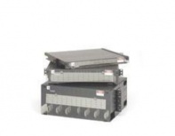 TE Connectivity Distribuidor de Fibra Óptica 2U, para 6 Adaptadores, Negro