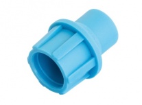 Telecom Security Conector Coaxial CaP RG59 Tipo F, Azul