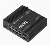 Switch Teltonika TSW202, 8 Puertos Gigabit Ethernet 10/100/1000 8 x PoE+ 240W 8 x PoE+ 240W, 2 Puertos SFP, 20 Gbit/s, 8000 Entradas, Administrado