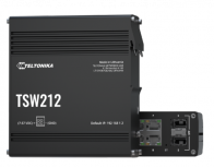 Switch Teltonika TSW212, 8 Puertos Gigabit Ethernet 10/100/1000, 2 Puertos SFP, 20 Gbit/s, 8000 Entradas, Administrado