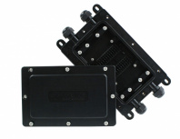 Tempo Cierre de Empalme para Fibra Óptica DFE101, hasta 12 Fibras, 22.5 x 12 x 3.4cm, Negro