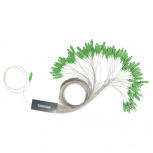 Tempo Cable Divisor Óptico PLC, 1 x 64 SC/APC Macho, 1.5 Metros, Blanco/Verde