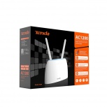 Router Tenda Gigabit Ethernet de Banda Dual Firewall 4G09 AC1200, Inalámbrico, 867Mbit/s, 2x RJ-45, 2.4/5GHz, 2 Antenas Externas/Internas