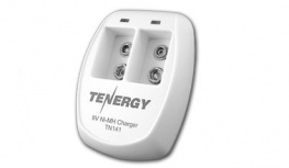 Tenergy Cargador TN141 para 2 Pilas 9V
