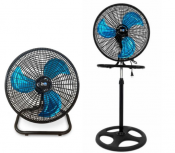 The Best One Ventilador 7118, 3 Velocidades, 18", Negro