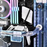 Thermaltake Cable de Poder PCI-E Macho - PCI-E Macho, 24 Pin/4+4EPS/8 Pin/6 Pin, 30cm, Blanco image