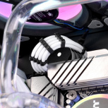 Thermaltake Cable de Poder PCI-E Macho - PCI-E Macho, 24 Pin/4+4EPS/8 Pin/6 Pin, 30cm, Blanco image