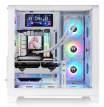 Gabinete Thermaltake View 390 Air Snow, Midi-Tower, ATX/Micro-ATX/Mini-ITX, USB 3.0, sin Fuente, 2 Ventiladores Instalados, Blanco image