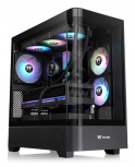 Gabinete Thermaltake View 290 TG, Midi-Tower, ATX/Micro-ATX/Mini-ITX, USB 3.0, sin Fuente, 3 Ventiladores Instalados, Negro