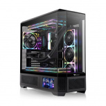 Gabinete Thermaltake View 600 TG, Full Tower, ATX/EATX/Micro-ATX/Mini-ITX, USB 3.0, sin Fuente, sin Ventiladores Instalados, Negro