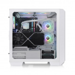 Gabinete Thermaltake View 300 MX Snow, Midi-Tower, ATX/EATX/Micro-ATX/Mini-ITX, USB 3.0, sin Fuente, 3 Ventiladores Instalados, Blanco image
