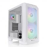 Gabinete Thermaltake View 300 MX Snow, Midi-Tower, ATX/EATX/Micro-ATX/Mini-ITX, USB 3.0, sin Fuente, 3 Ventiladores Instalados, Blanco image