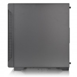 Gabinete Thermaltake S100 TG, Micro-Tower, Micro-ATX/Mini-ITX, USB 2.0/3.0, sin Fuente, 1 Ventilador Instalado, Negro image