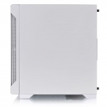 Gabinete Thermaltake S100 TG Snow, Micro-Tower, Micro-ATX/Mini-ITX, USB 2.0/3.0, sin Fuente, 1 Ventilador Instalado, Blanco image