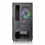 Gabinete Thermaltake V150, Micro-Tower, Micro-ATX/Mini-ITX, USB 2.0/3.0, sin Fuente, 3 Ventiladores Instalados, Negro image