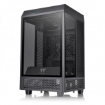 Gabinete Thermaltake The Tower 100, Mini-Tower, Mini-ITX, USB 3.0, sin Fuente, 2 Ventiladores Instalados, Negro image