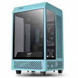 Gabinete Thermaltake The Tower 100, Mini-Tower, Mini-ITX, USB 3.0, sin Fuente, 2 Ventiladores Instalados, Turquesa image