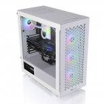 Gabinete Thermaltake V350 TG ARGB Air, Midi-Tower, ATX/Micro-ATX/Mini-ITX, USB 3.0, sin Fuente, 4 Ventiladores Instalados, Blanco image