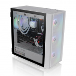 Gabinete Thermaltake H570 TG ARGB Snow, Midi-Tower, ATX/EATX/Micro-ATX/Mini-ITX, USB 3.0, sin Fuente, 3 Ventiladores Instalados, Blanco image