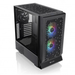 Gabinete Thermaltake Ceres 330 TG ARGB, Midi-Tower, ATX/EATX/Micro-ATX/Mini-ITX, USB 3.0, sin Fuente, 3 Ventiladores Instalados, Negro image