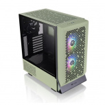 Gabinete Thermaltake Ceres 300 TG ARGB Matcha Green, Midi-Tower, ATX/EATX/Micro-ATX/Mini-ITX, USB 3.0, sin Fuente, 3 Ventiladores Instalados, Verde image
