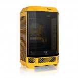 Gabinete Thermaltake The Tower 300 con Ventana, Micro-Tower, Mini-ITX/Micro ATX, USB 3.1, sin Fuente, 2 Ventiladores Instalados, Amarillo - Imagen adicional 2