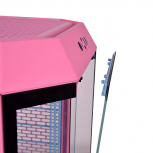Gabinete Thermaltake The Tower 300, Micro-Tower, Micro-ATX/Mini-ITX, USB 3.0, sin Fuente, sin Ventiladores Instalados, Rosa - Imagen adicional 5