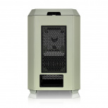 Gabinete Thermaltake The Tower 300, Micro-Tower, Micro-ATX/Mini-ITX, USB 3.0, sin Fuente, 2 Ventiladores Instalados, Verde image