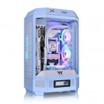 Gabinete Thermaltake The Tower 300, Micro-Tower, Micro-ATX/Mini-ITX, USB 3.0, sin Fuente, 2 Ventiladores Instalados, Azul