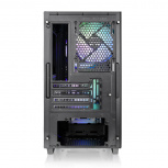 Gabinete Thermaltake Versa H16 TG ARGB, Micro-Tower, Micro-ATX/Mini-ITX, USB 2.0/3.0, sin Fuente, 3 Ventiladores Instalados, Negro image