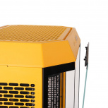 Gabinete Thermaltake The Tower 600 Bumblebee, Midi-Tower, ATX/Micro-ATX/Mini-ITX, USB 3.0, sin Fuente, 2 Ventiladores Instalados, Amarillo - Imagen adicional 5