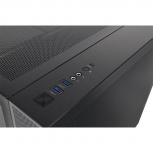 Gabinete Thermaltake View 380 TG ARGB, Midi-Tower, ATX/Micro-ATX/Mini-ITX, USB 3.0, sin Fuente, 4 Ventiladores Instalados, Negro image