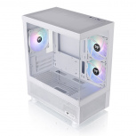 Gabinete Thermaltake View 170 TG ARGB, Micro-Tower, Micro-ATX/Mini-ITX, USB 3.0, sin Fuente, 3 Ventiladores Instalados, Blanco image
