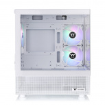 Gabinete Thermaltake View 170 TG ARGB, Micro-Tower, Micro-ATX/Mini-ITX, USB 3.0, sin Fuente, 3 Ventiladores Instalados, Blanco image