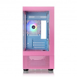 Gabinete Thermaltake View 170 TG ARGB, Micro-Tower, Micro-ATX/Mini-ITX, USB 3.0, sin Fuente, 3 Ventiladores Instalados, Rosa image