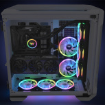 Ventilador Thermaltake Swafan 12 RGB, 3x 120mm, 2000RPM, RGB, Negro  image