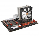 Disipador CPU Thermaltake Contact Silent 12, 120mm, hasta 1500RPM, Negro image