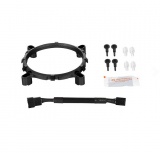 Disipador CPU Thermaltake Contact Silent 12, 120mm, hasta 1500RPM, Negro image